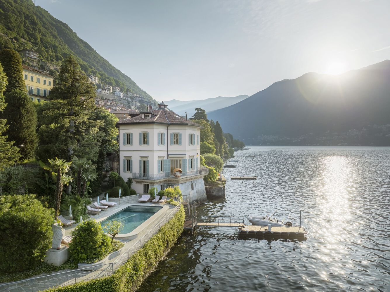 A Designer’s Impression of the Lake Como Villa by J. Mayer H. Architects