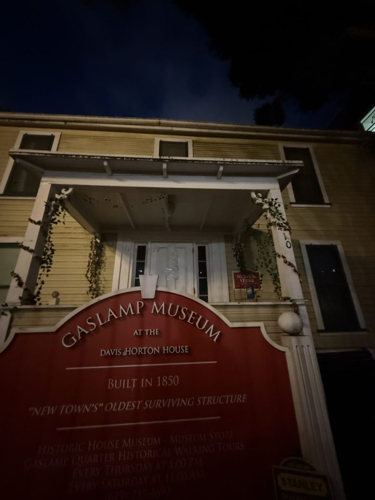 Davis Horton House San Diego - San Diego Ghost Tour