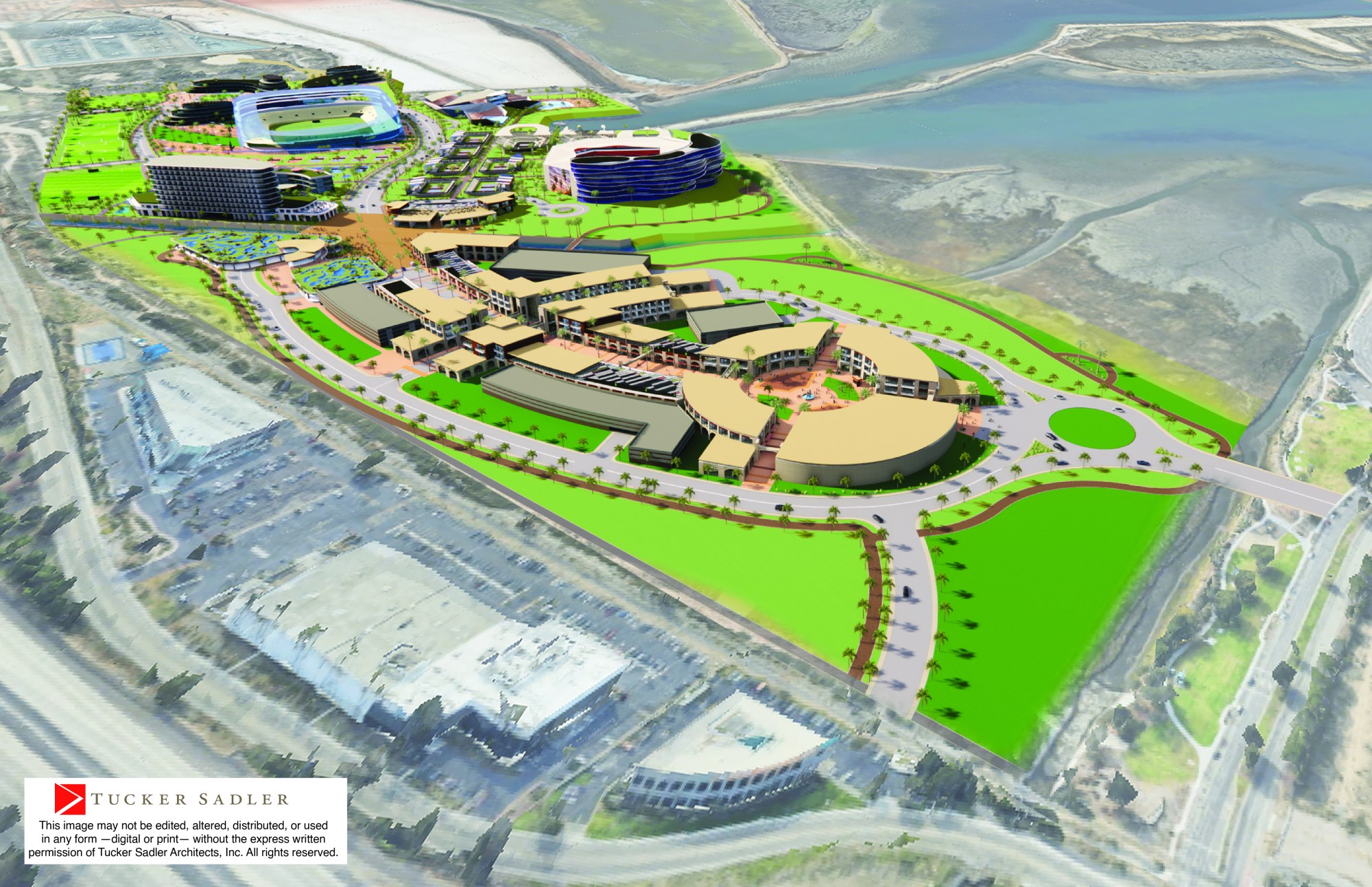 Massive, tennis-anchored sports complex in play for Chula Vista Bayfront