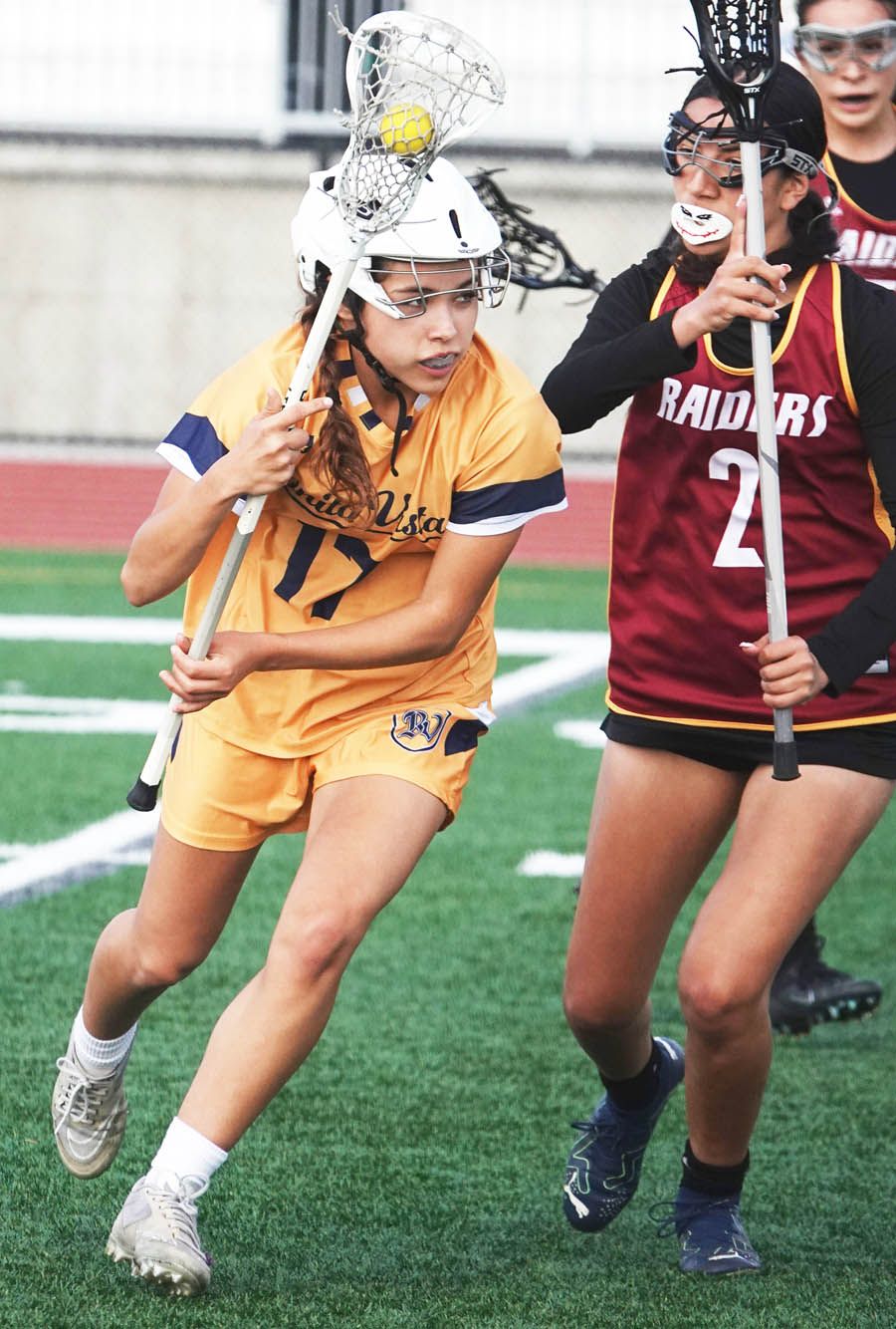 Lady Barons battling lacrosse foes for league championship, CIF playoff berth