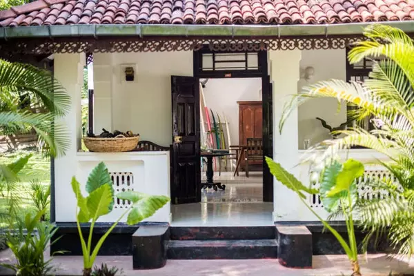 Two Swedish Surfers at Home in Sri Lanka, Guest Camp Included,Margot Guralnick