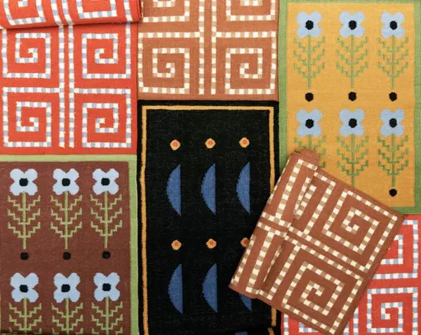 Wild Child: A New Line of Jazzy Rugs from Block Shop