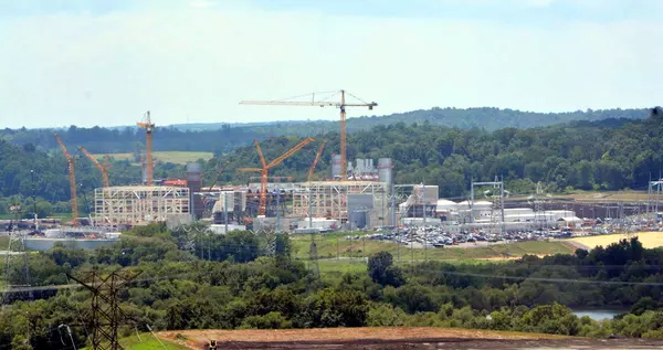 TVA on track building new Cumberland Natural Gas Power Plant southeast of Clarksville | PHOTOS
