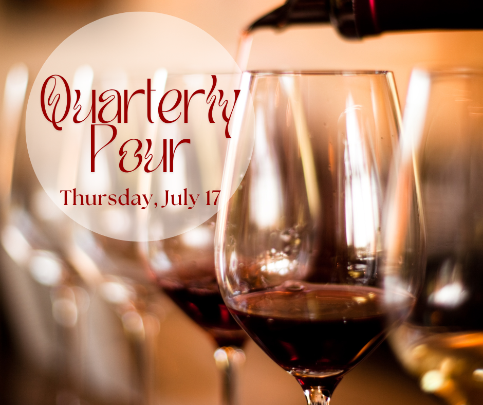 Culinaria News: Quarterly Pour, Rambling Rose and Restaurant Weeks