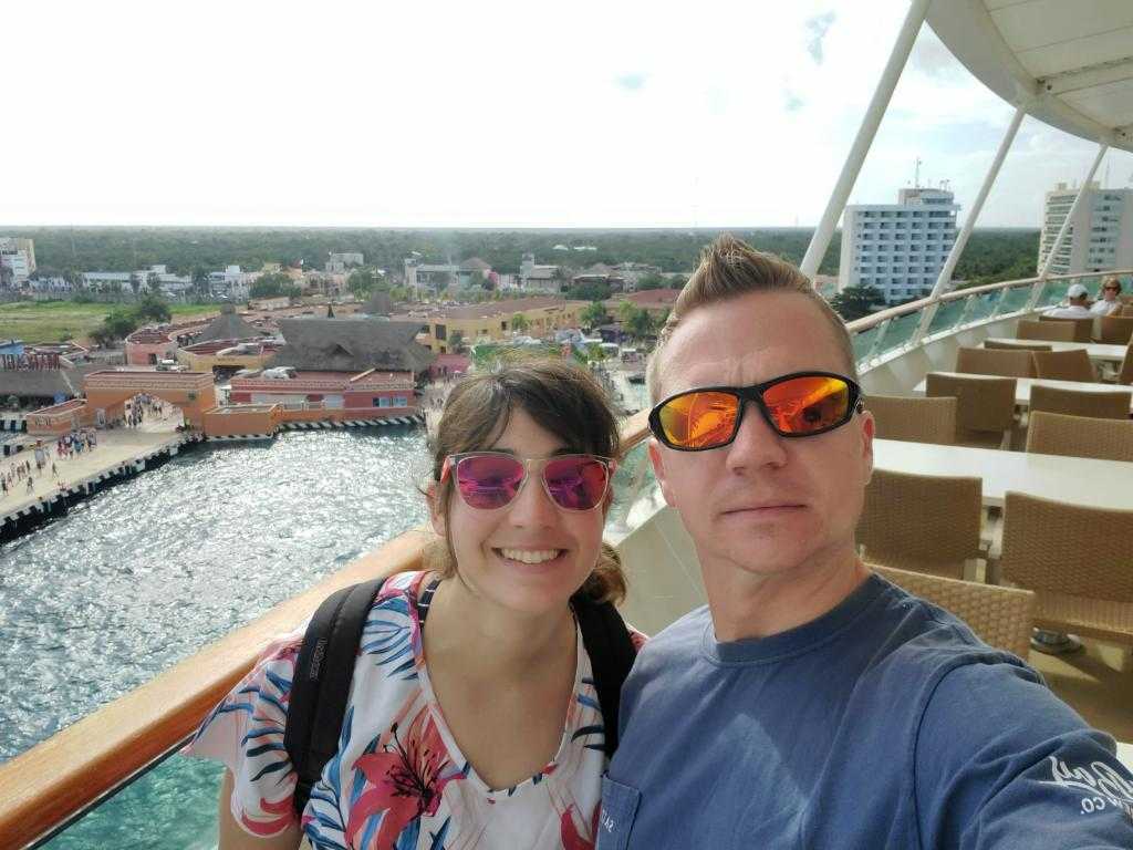 Comapny Cruise Josh and Marcella Marcella and Josh Kuchar on a Royal Caribbean Company Cruise to Mexico