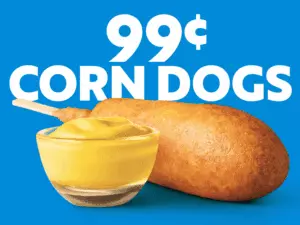 Enjoy 99-cent corn dogs at Sonic Drive-In July 17