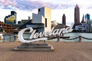 Cleveland - Ohio downtown