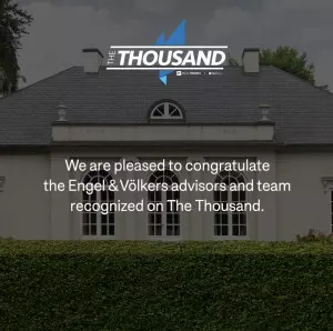 Six Engel &amp; Völkers Professionals and One Team Recognized in RealTrends The Thousand,