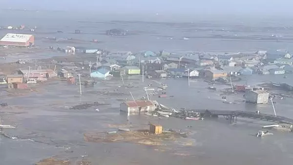 Deadly Typhoon Destroys Dozens of Homes in Alaska, Forcing Hundreds of Residents Into Shelters