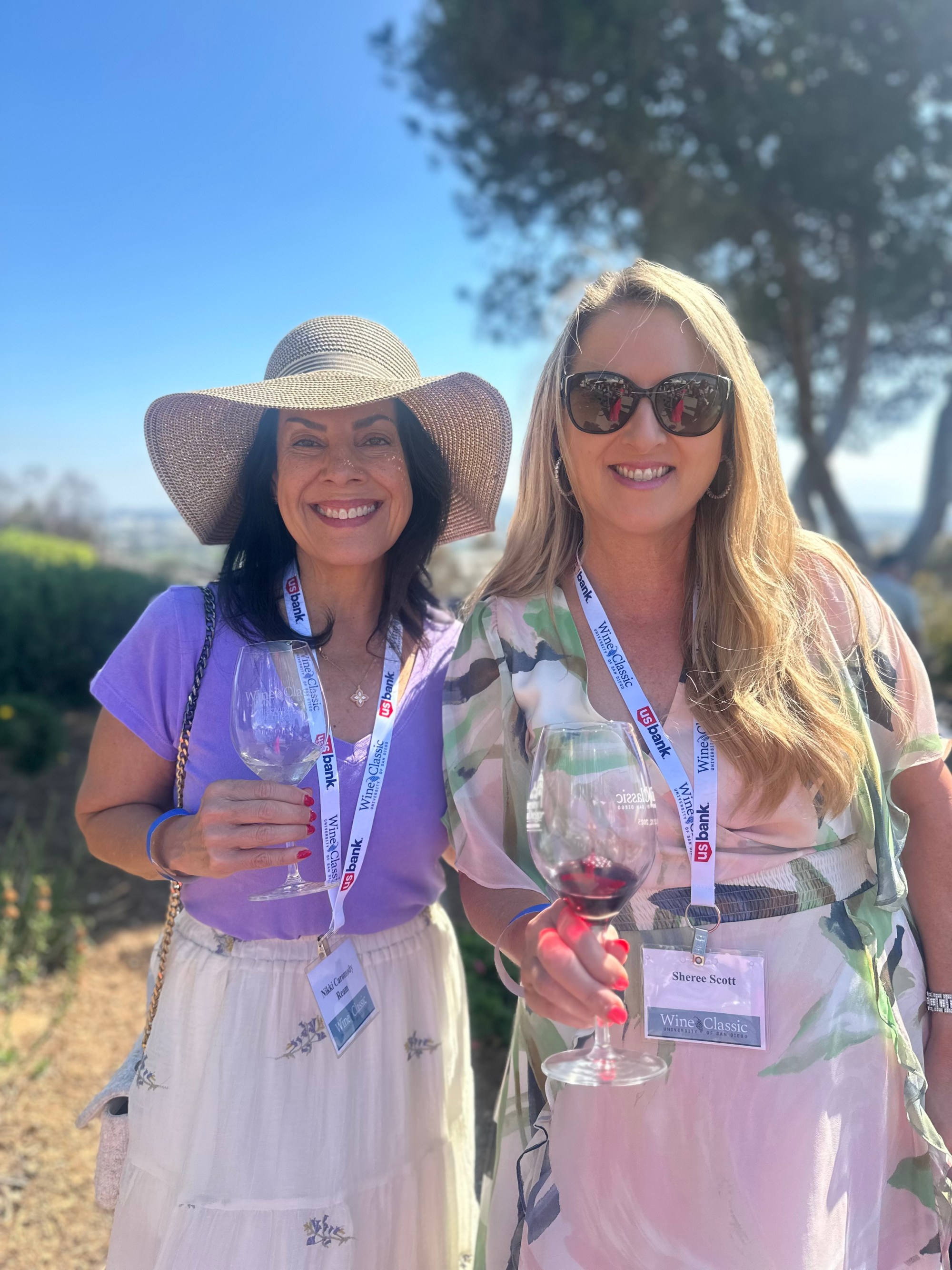 Nikki Carmody Ream, past chairman of the board of the Rancho Santa Fe Women's Fund, and Dr. Sheree Scott, associate professor and CNS coordinator at the Hahn School of Nursing. (Mary Consalvi)