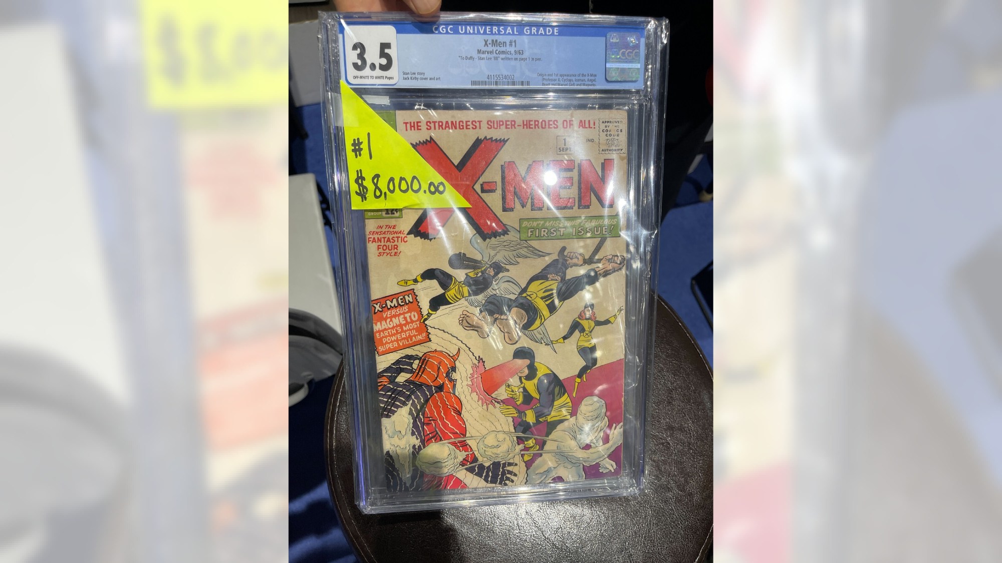 Kearny Mesa's Southern California Comics was selling "X-Men No. 1" for $8,000. (Michelle Guerrero / The San Diego Union-Tribune)