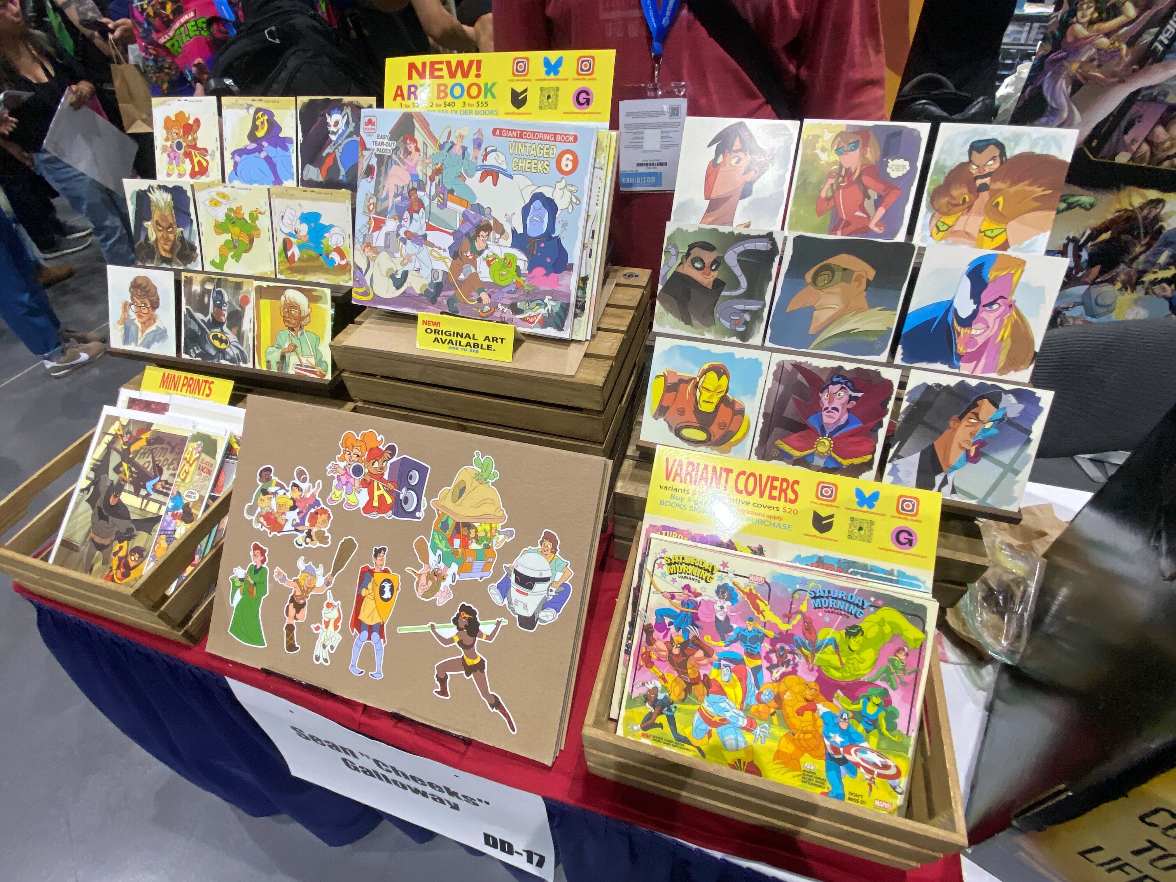 Artist and animator Sean “Cheeks” Galloway shares his work with...