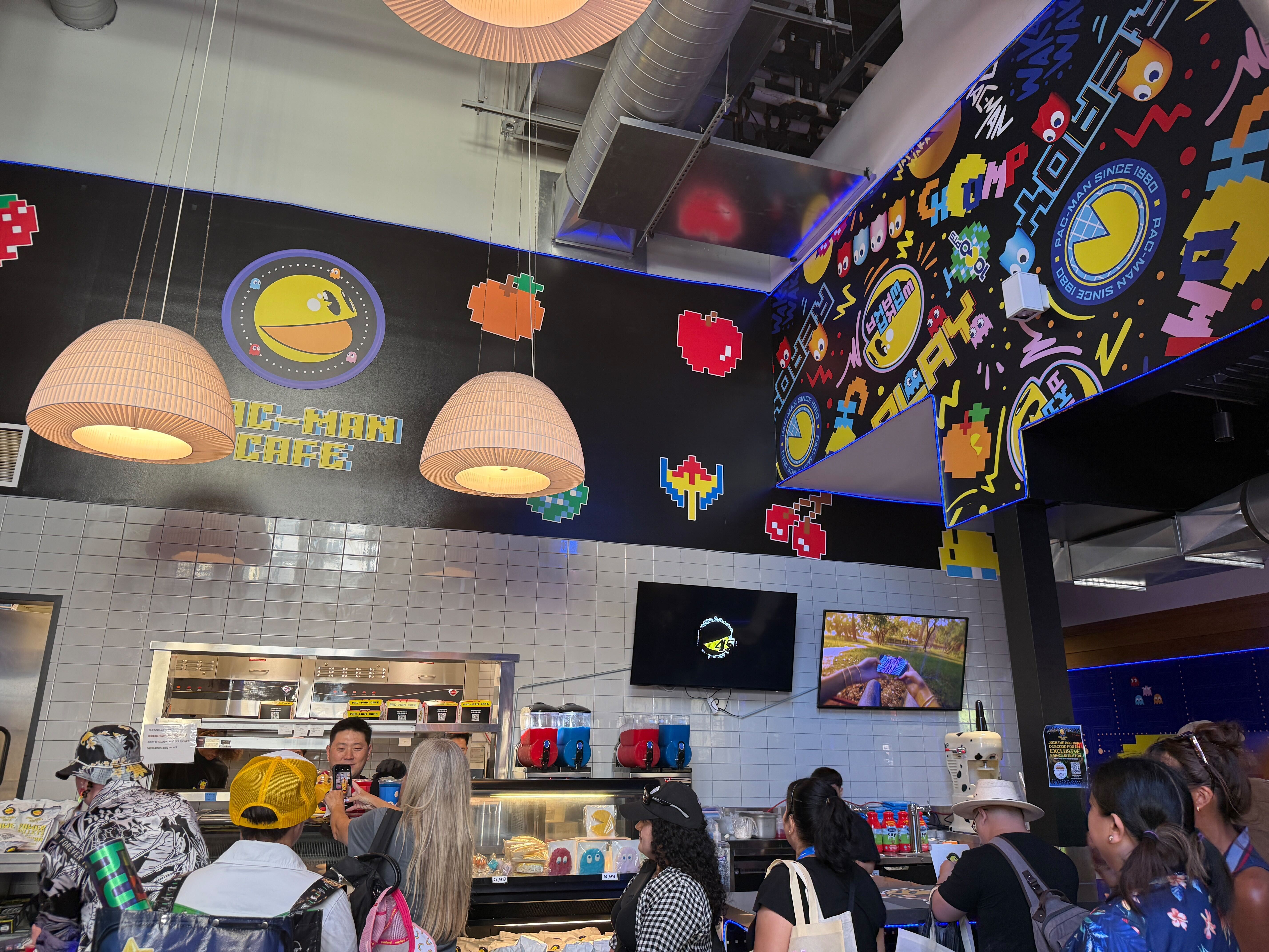 “Pac-Man” Cafe can be found a 232 Seventh Ave. in...