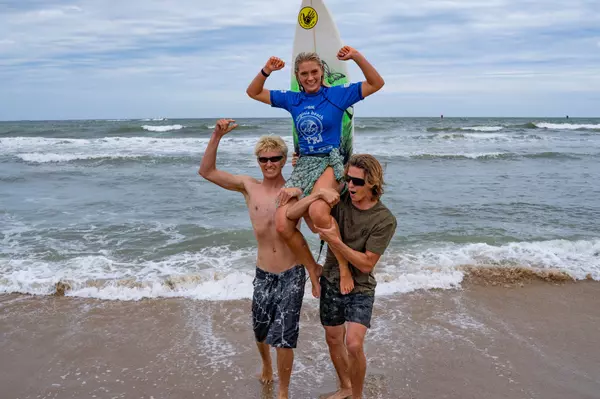 Encinitas surfer wins big on East Coast, earns top WSL Qualifying Series ranking