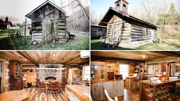 Ever Wanted Your Own Town? Rustic Kentucky Village With 10 Cabins, Church, and School Hits the Market for $350K