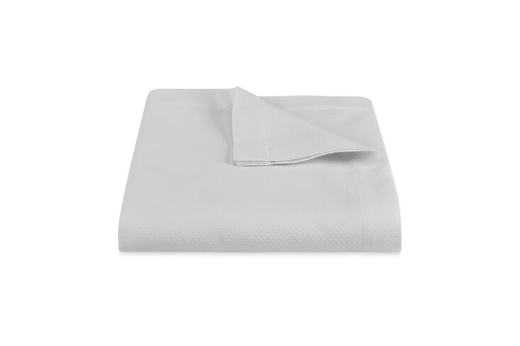 matouk elliott coverlet in silver 7