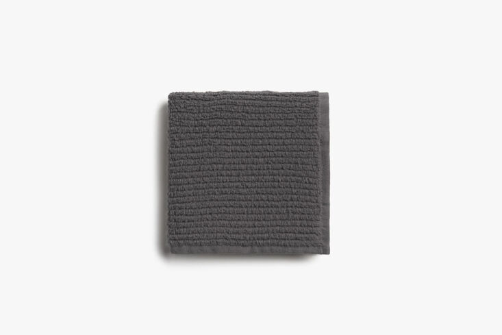 parachute soft rib towel in dark grey 17