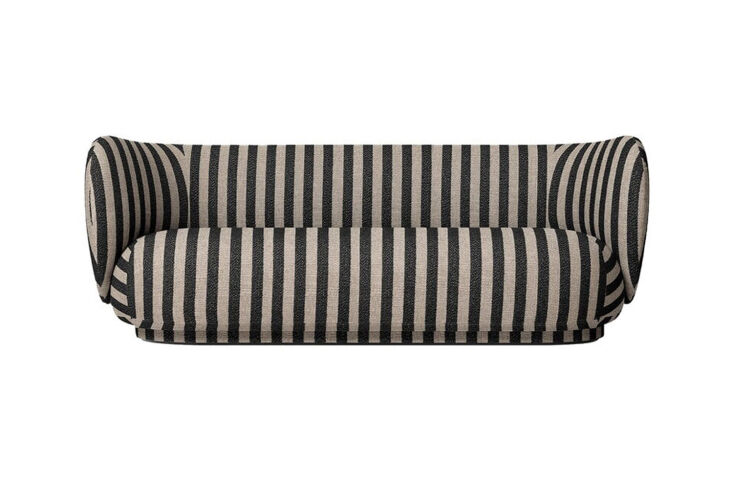 ferm living rico 3 seater sofa sand black louisiana 26