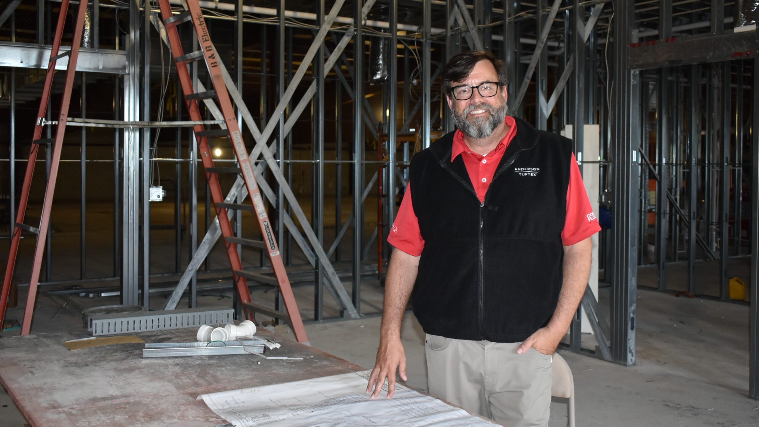 Costen Floors opening Floor Trader store in old King Pin Lanes building in Midlothian 14 costen floors tripp 1 scaled