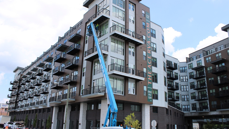 Project Snapshot: The Ace nears completion on Arthur Ashe Blvd.