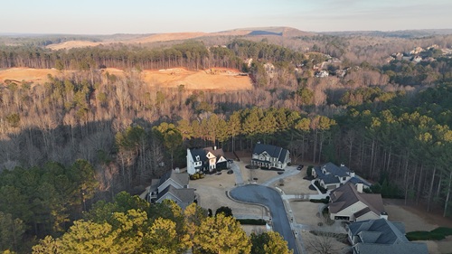 Aerial view of Governor's Preserve
