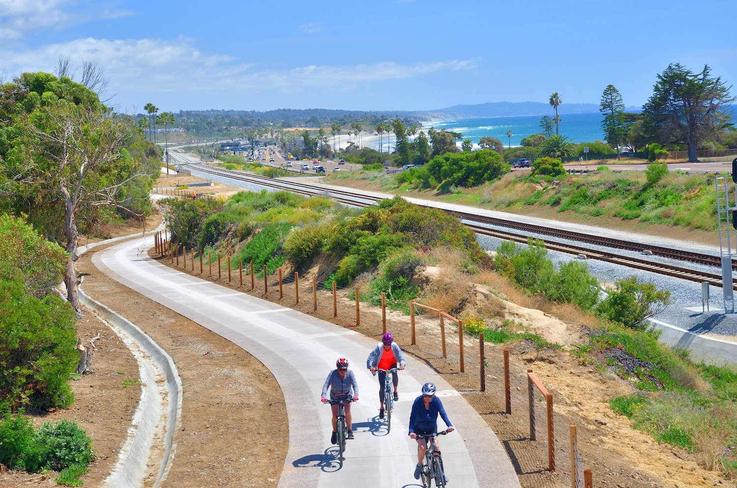 Things to do in Cardiff-by-the-Sea, San Diego featuring the Coastal Rail Trail bike path