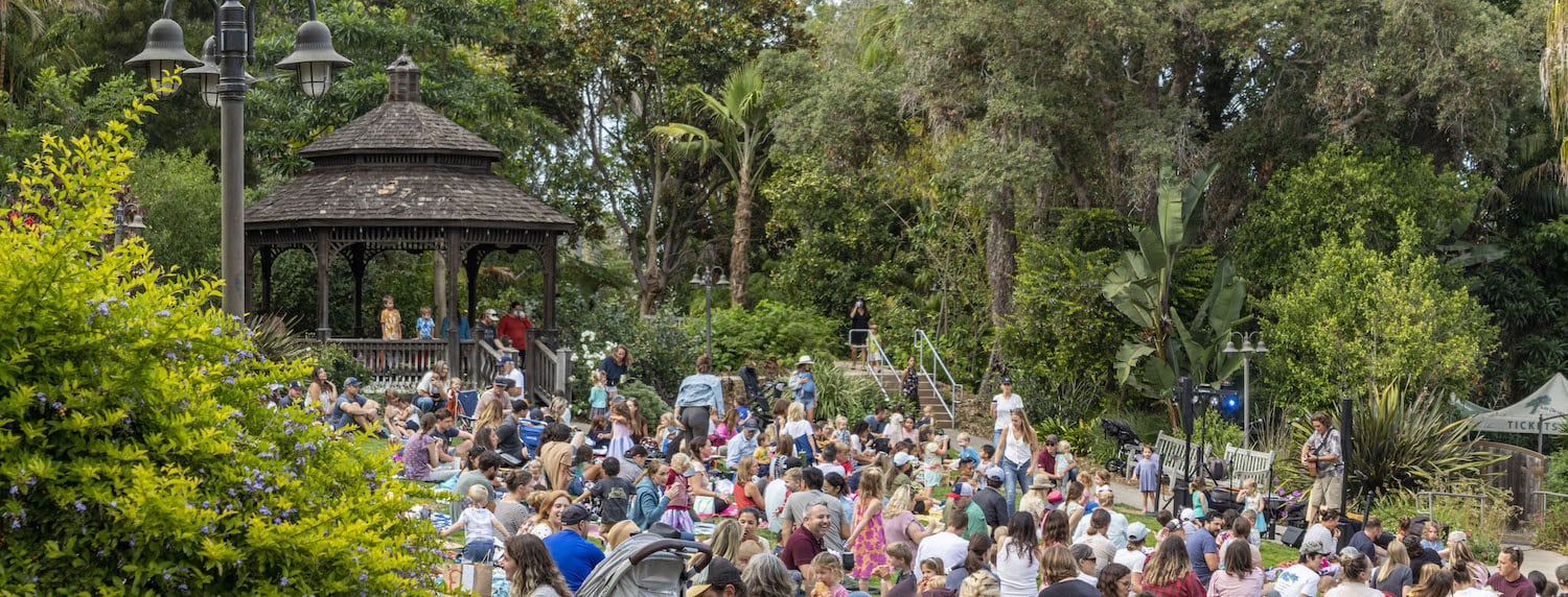 Fun things to do in San Diego this weekend July 2-6, 2025 featuring Summer Nights at San Diego Botanic Garden concert