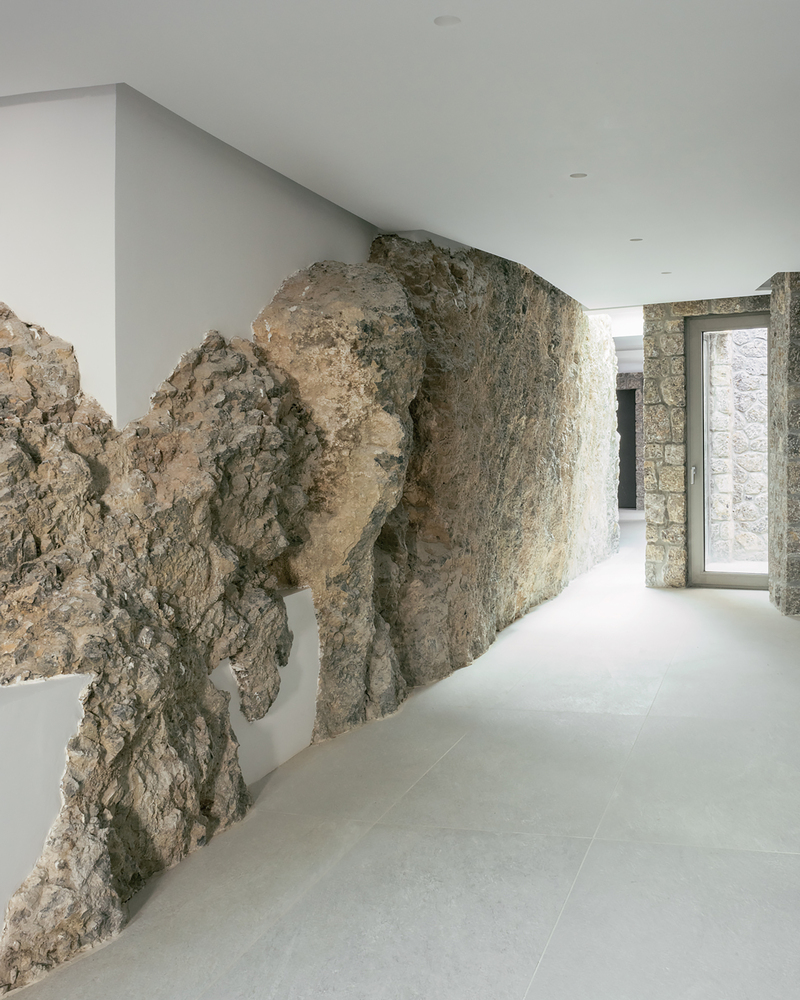 Corfu House Stone interior stone