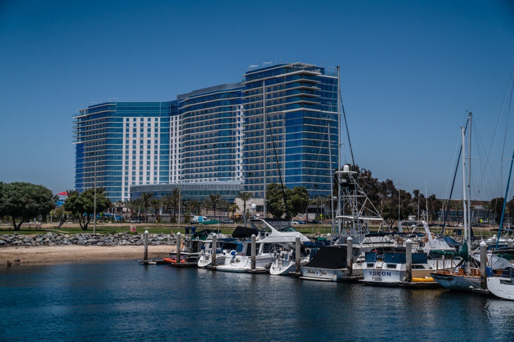 The New Gaylord Pacific Resort that opened in Chula Vista, San Diego—the West Coast’s largest built hotel