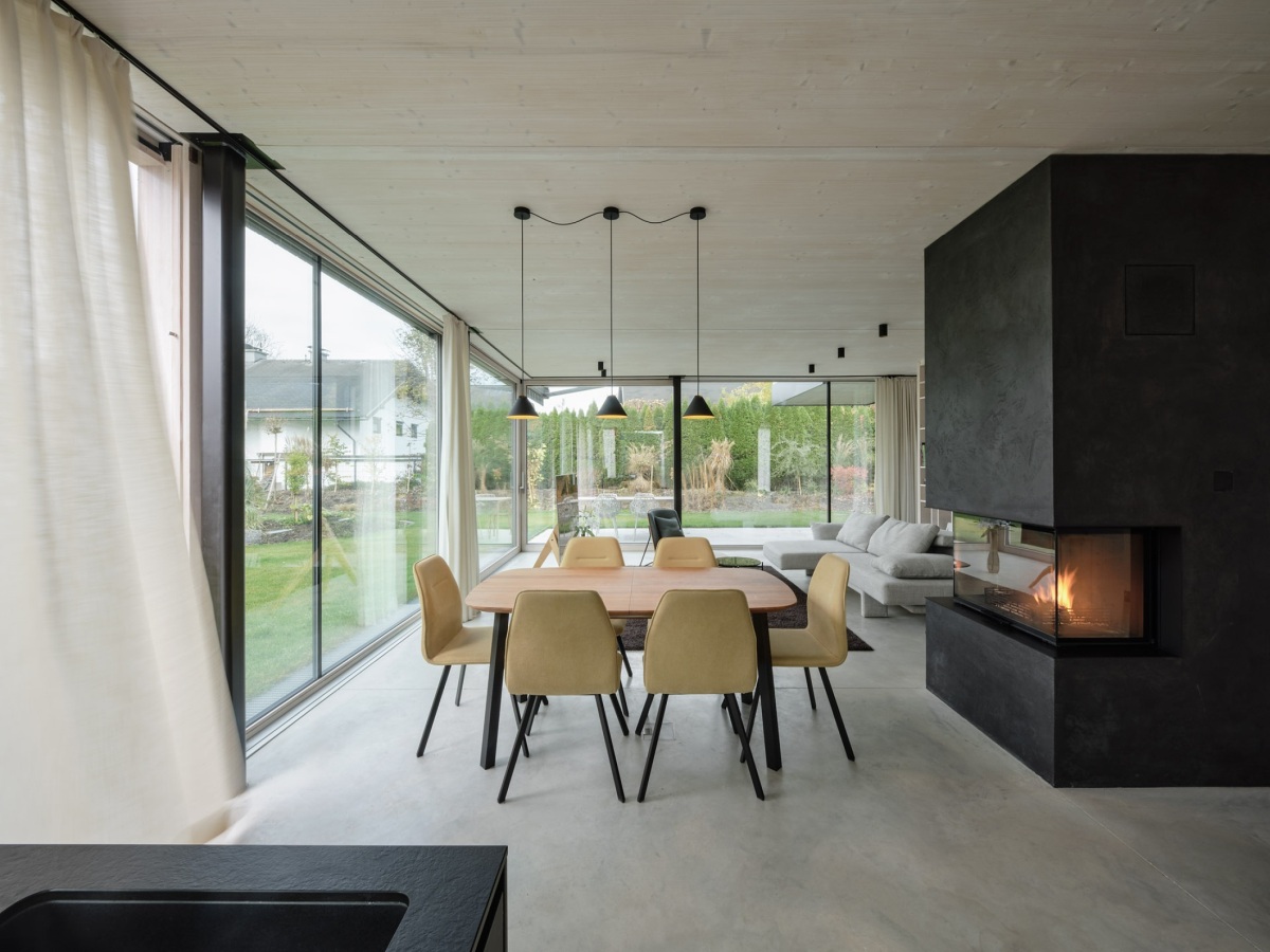 Salzburg Austria INNOCAD Architecture House Living area