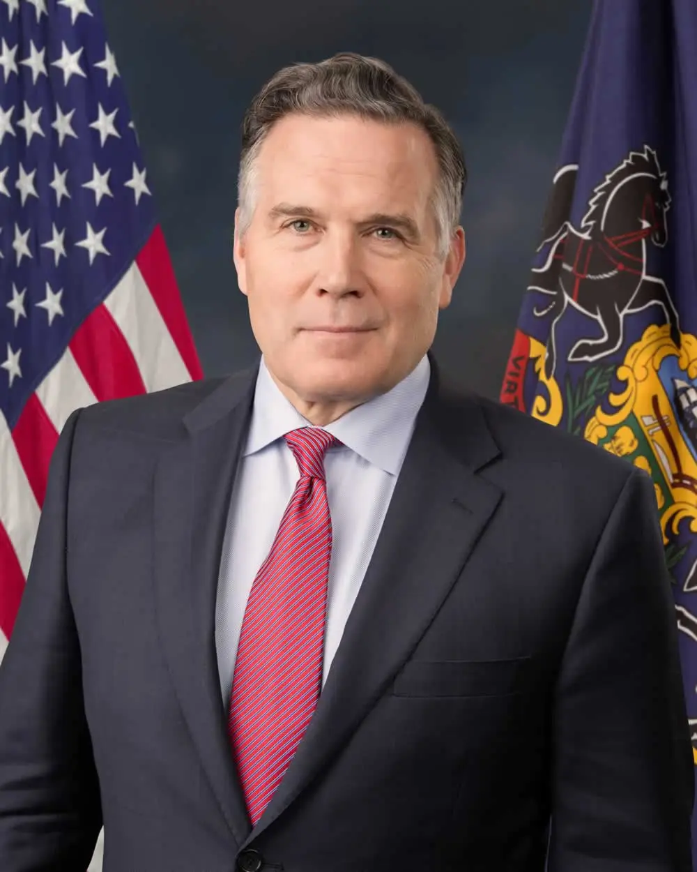 Official portrait of Sen. Dave McCormick (R-Penn.)