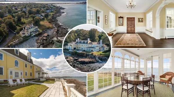 Historic $6.5 Million Waterfront Estate in Nahant Overlooks Iconic Egg Rock—Where Sea Serpents Are Said To Have Roamed for Years