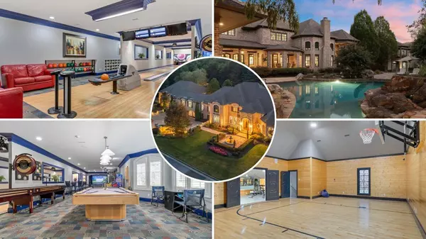 A Party-Lover’s Paradise! $6.8 Million Tennessee Chateau Comes Complete With a Bowling Alley, Basketball Court, Game Room, and Its Own Grotto