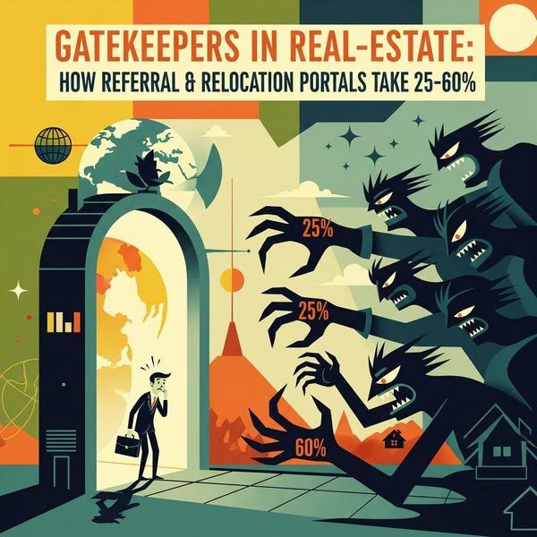 Gatekeepers in Real Estate: How Referrals, Portals, and Relocation Services Capture Commission,Boyenga Team