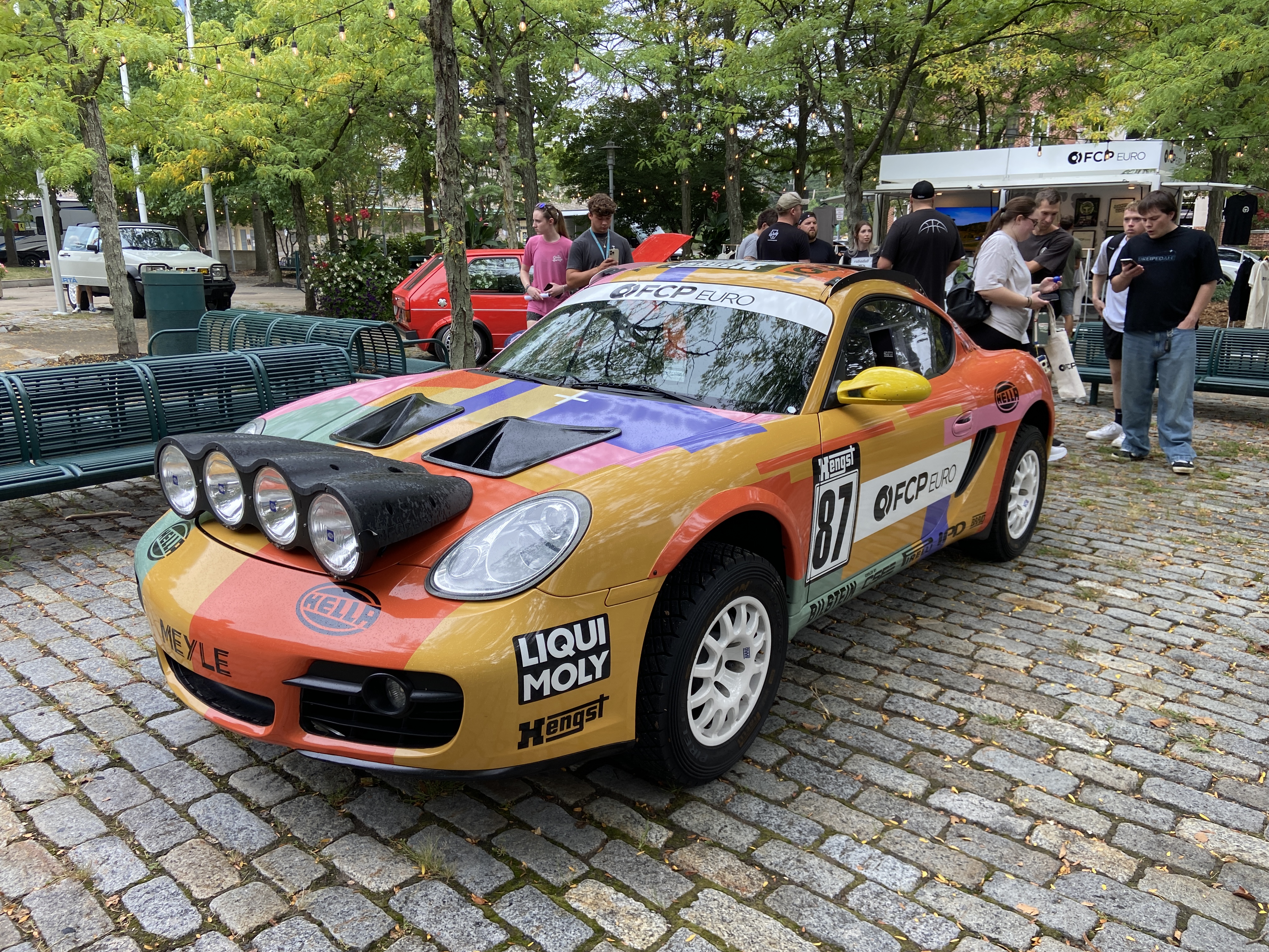 Guess you can never have enough headlights to see the...