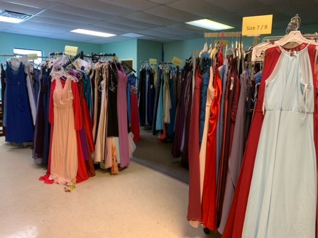 The Boyertown Junior Woman's Club's Once Upon a Prom, a prom dress event that aims to help girls have a memorable prom experience. (Submitted photo)