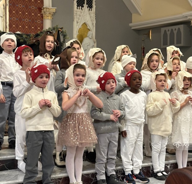 "The Friendly Beasts" sing about the gifts that they give to Jesus at the Nativity. (Submitted Photo)