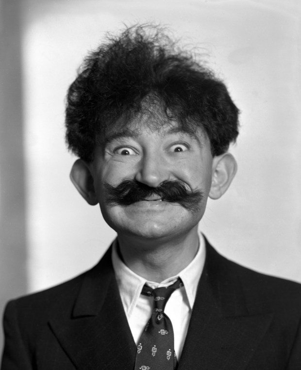 Actor and filmmaker Bert I. Gordon as the Mad Russian, a regular on CBS Radio's "The Eddie Cantor Show," on Feb. 4, 1936, in New York City. (CBS via Getty Images/TNS)
