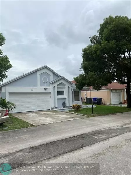 North Lauderdale, FL 33068,842 W Palm Run Dr