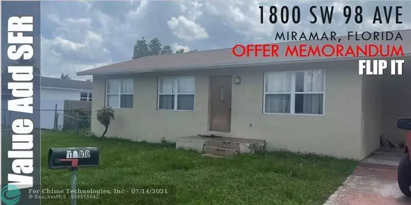 1800 SW 98 Ave, Miramar, FL 33025