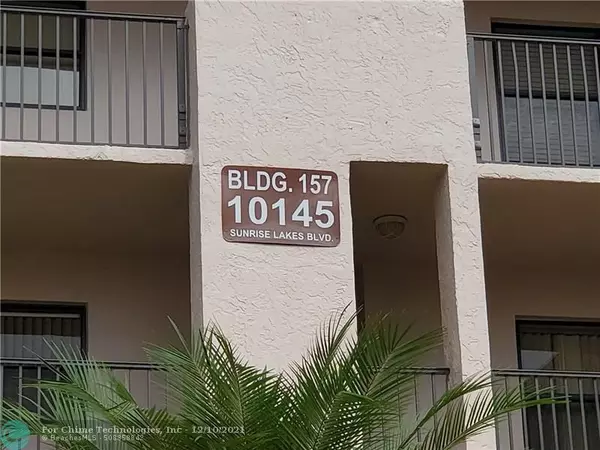 10145 Sunrise Lakes Blvd  #403, Sunrise, FL 33322