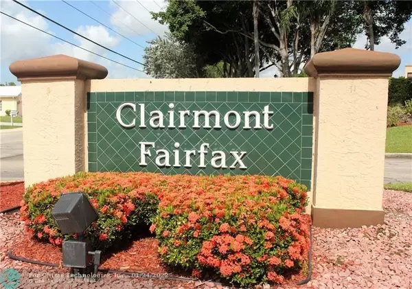 Tamarac, FL 33321,10546 E Clairmont Cir  #202