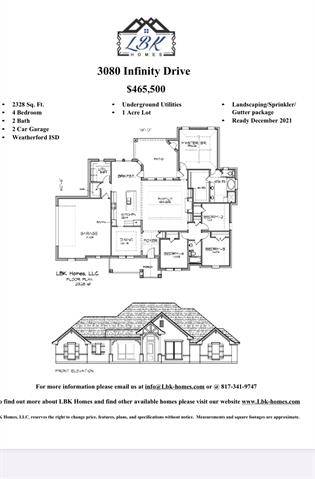 3080 Infinity Drive, Weatherford, TX 76087