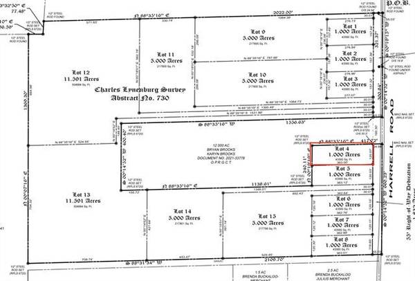 LOT 4 Harrell Road, Howe, TX 75459