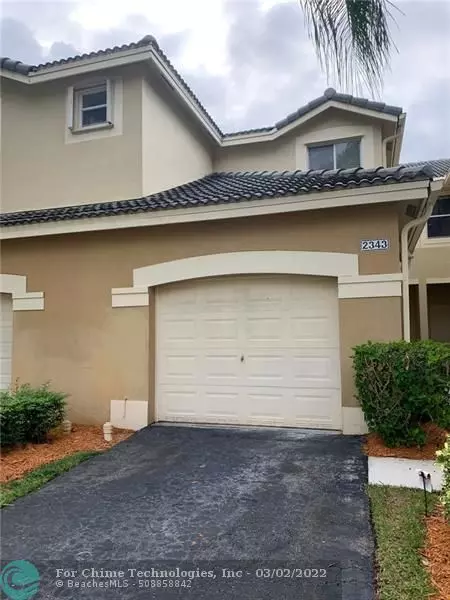 2343 Pasadena Way  #2343, Weston, FL 33327