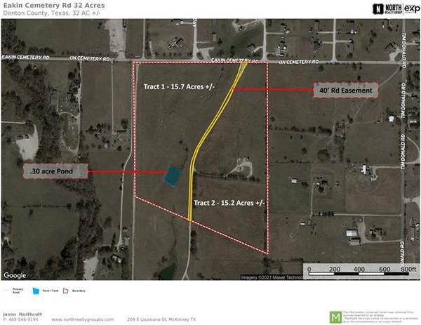 Tract 1 Eakin Cemetery Road, Dish, TX 76247