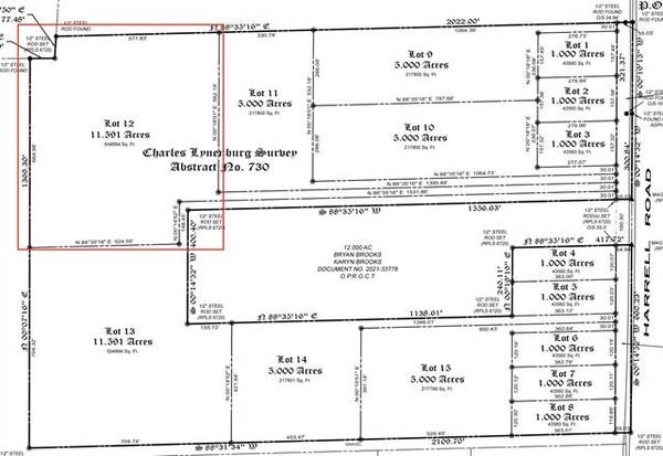 Lot 12 Harrell Road, Howe, TX 75459