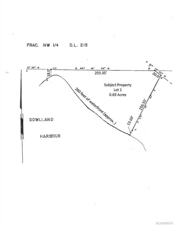 Quadra Island, BC V0P 1N0,Lot 1 Gowlland Harbour Rd