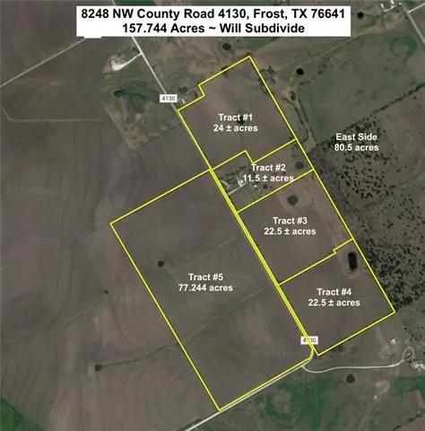 Frost, TX 76641,TBD NW County Road 4130