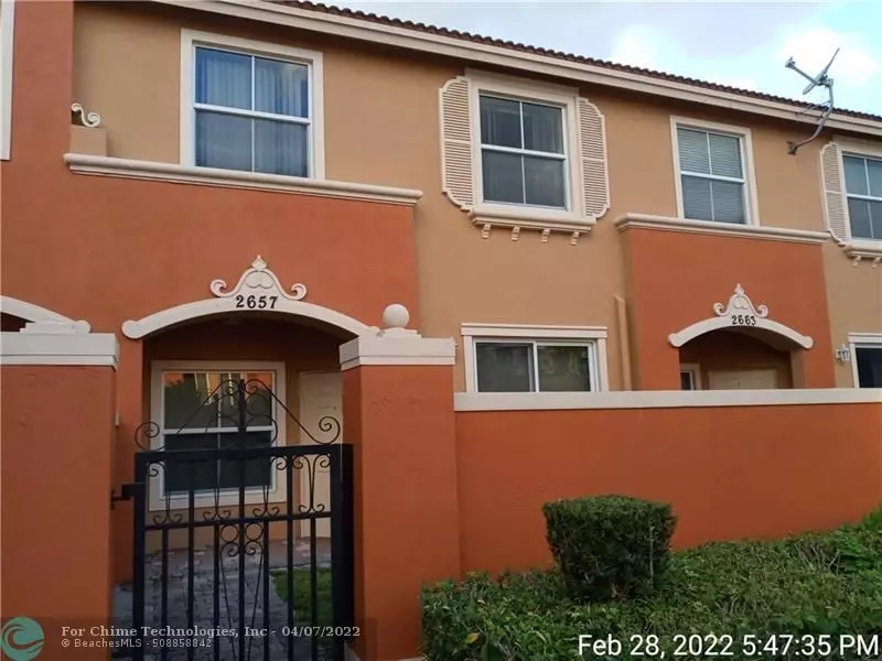 Miramar, FL 33025,2657 SW 121st Ter  #703